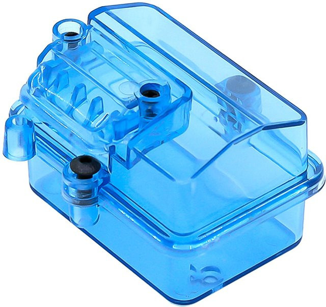 Musysh Transparente wasserdichte ESC-Empfängerbox in Blau als Ersatz für Huanqi 727 Slash für ferngesteuerte Bootsmodelle - Bild 1