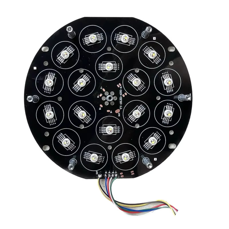 LED-Par-Panel Ersatzteil für Innenbereich, RGBW, 18x10W, Schwarz - Bild 6