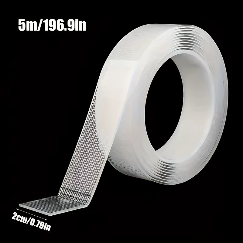 ano Tape Doppelseitiges transparentes Montageband, wasserfestes und abnehmbares Klebeband für Zuhause und Büro - Bild 2