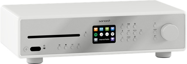 Sonoro Maestro CD-Receiver mit Internetradio in Weiß - Bild 1