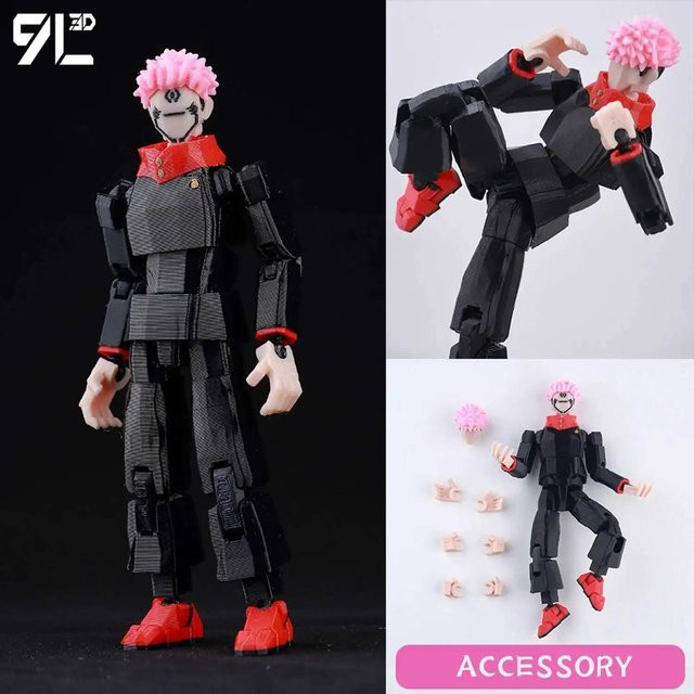 Jujutsu Kaisen Dummy13 Lucky13 Mehrgelenkiges Gelenkmodell Anime Figur, ab 14 Jahren - Bild 1