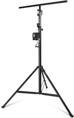 Adam Hall Lichtstativ SWU 400 T in Schwarz mit Kurbel und Traverse, belastbar bis 85 kg - Bild 1
