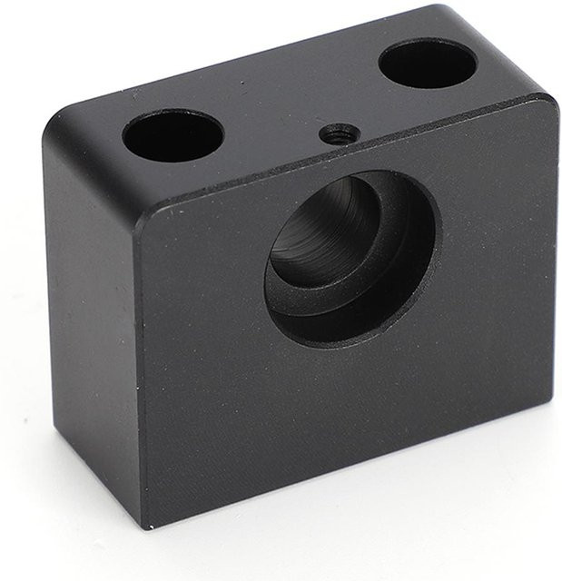 Creality Z-Achsen-Spindelmutter Lagergehäuse Halterung aus Metall in Schwarz für CR 10 FDM 3D-Drucker - Bild 1