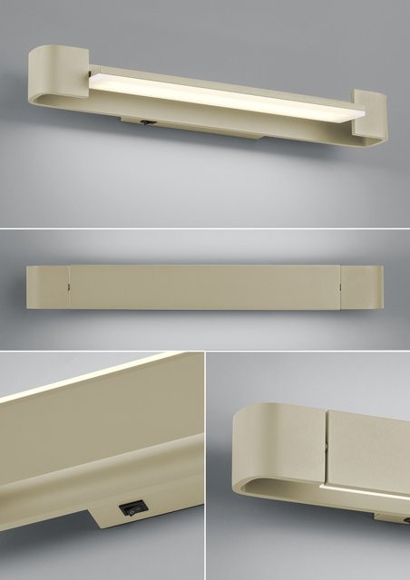 Wandleuchte BOX in Sand und Beige mit warmweißem Licht - Bild 1