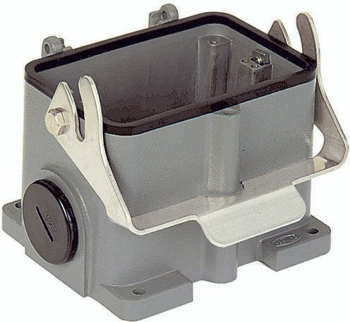 HARTING Sockelgehäuse 19 30 048 2296 19300482296 aus Edelstahl in Grau - Bild 1