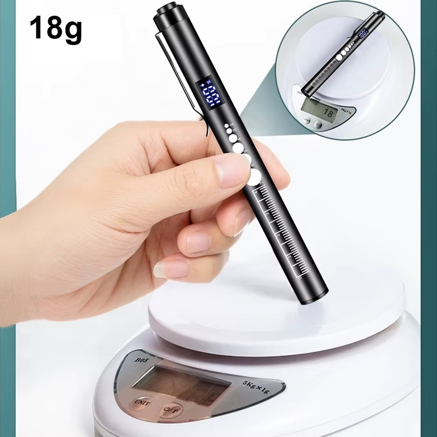 Alonefire 2-in-1 LED Mini Stiftlampe mit USB-Ladefunktion in Weiß und Gelb - Bild 3