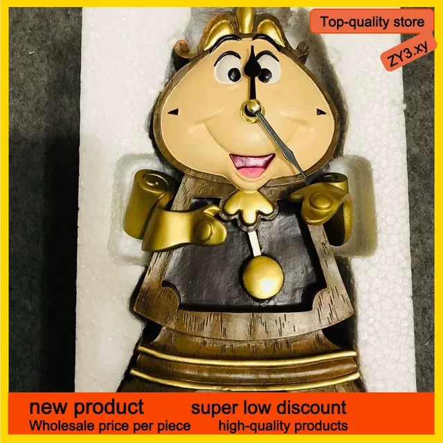 Hot Toys Disney Die Schöne und das Biest Cogsworth Mr. Clock, Actionfigur, 24cm - Bild 1