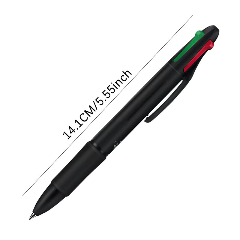 Haile 4-in-1 Kugelschreiber mit 0,7 mm Mine in Blau, Schwarz, Rot und Grün - Bild 6