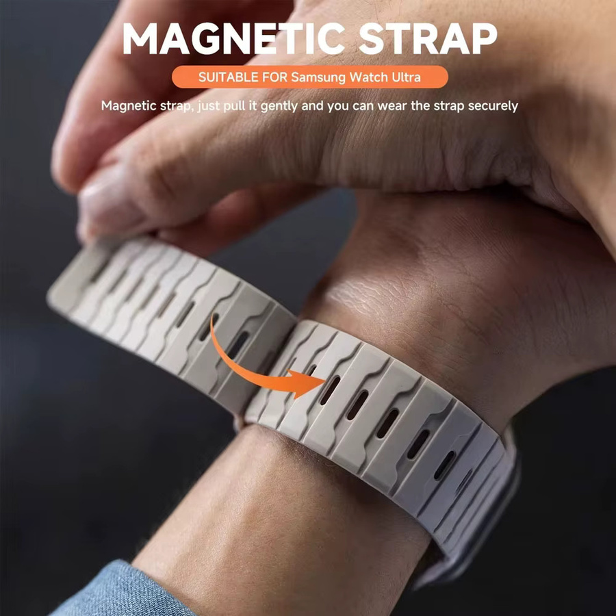 ANGLANG Uhrenarmband Silikon, Bicolor, Unisex - Bild 3