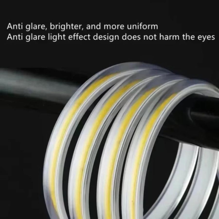GuangZhouZhenqin COB LED-Streifen Wasserdicht mit Linse, Dimmbar, Weiß, 5m - Bild 8