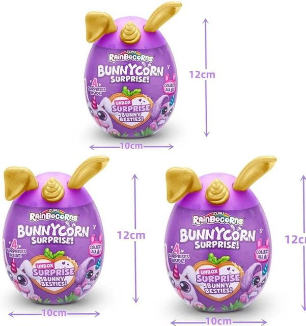 Zuru Rainbocorns Bunnycorn Magisches Ei, Plüschpuppe, Hase - Bild 1