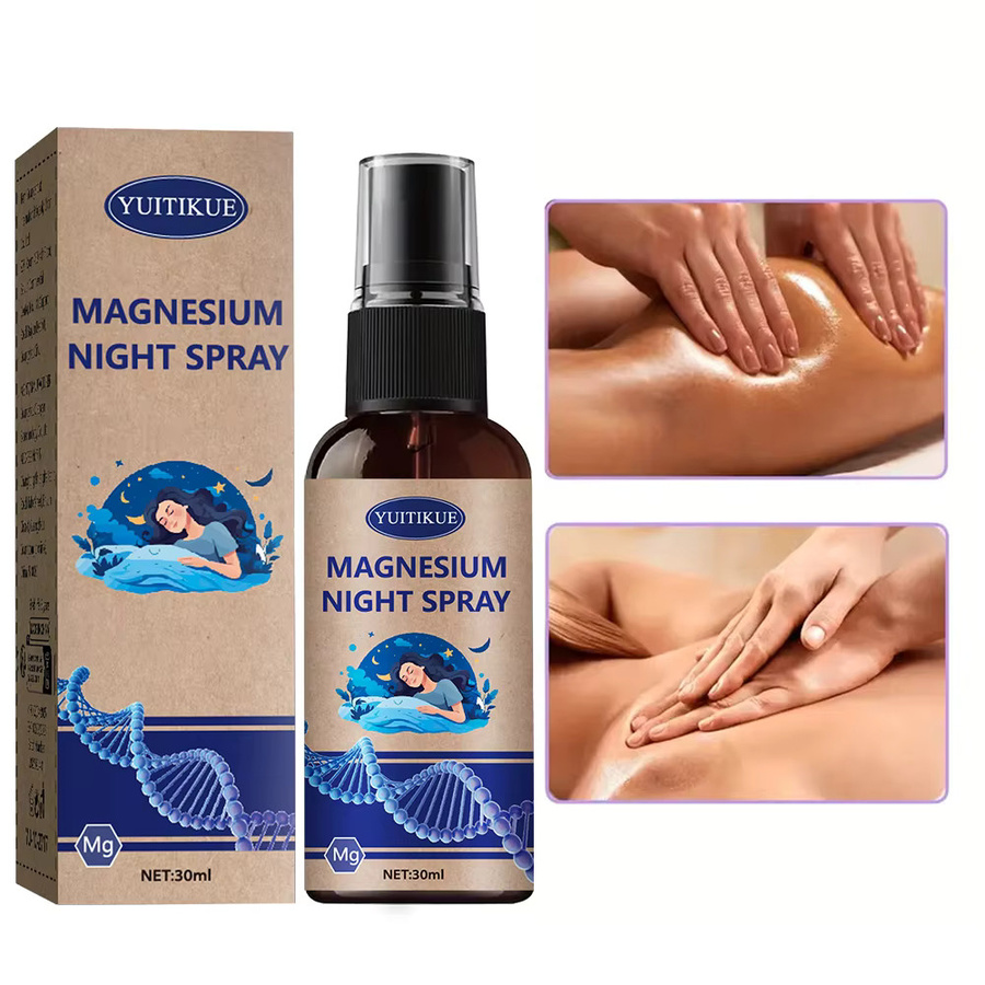 YUITIKUE Magnesium-Nachtspray mit Lavendelöl, 30 ml, Unisex - Bild 3