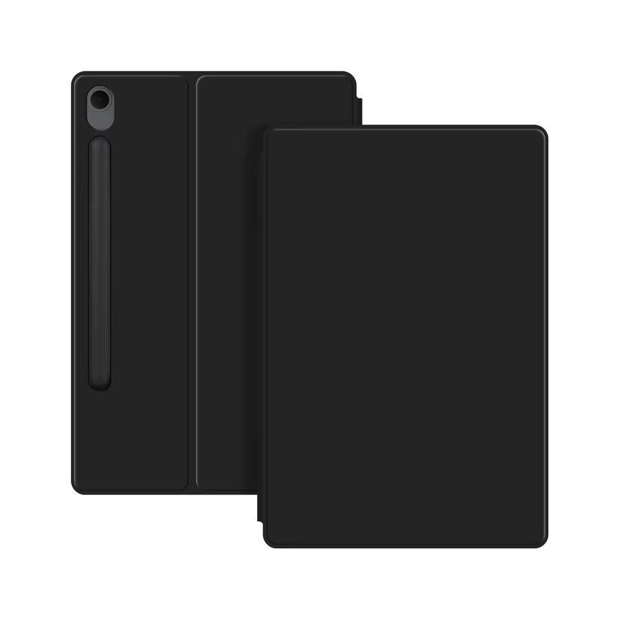 Magnetische Tablet Hülle für Samsung Galaxy Tab S10 Lite S9 FE S10 FE S7 S8 S9 mit S Pen Halterung und Auto-Wake-Sleep-Funktion in Schwarz oder Grau - Bild 6