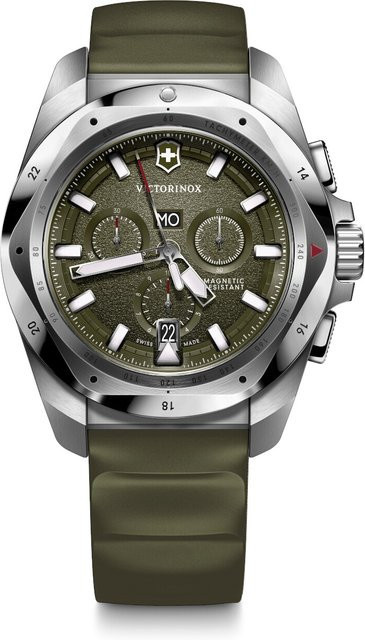 Victorinox Chronograph, Quarz, Edelstahl, 43 mm, Herren - Bild 1