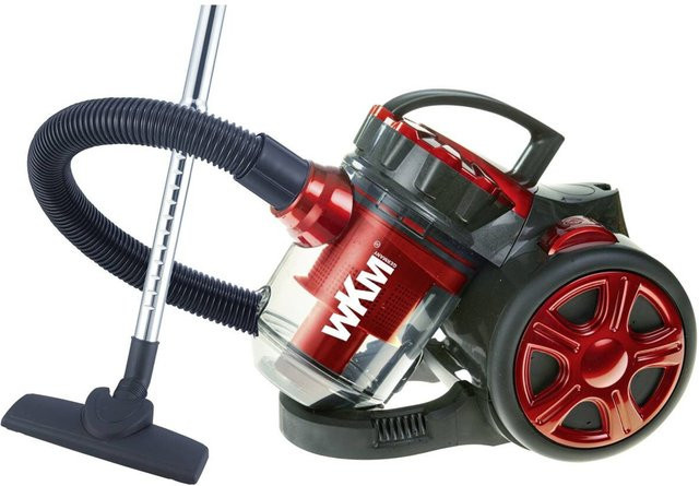 WKM Bodenstaubsauger PSC-1800W.26 rot, beutellos mit HEPA-Filter, B/H/T: 23 x 26 x 33 cm - Bild 1