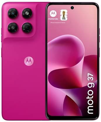 Motorola moto g37 5G Smartphone 128GB PANTONE Fuchsia Red - Bild 1