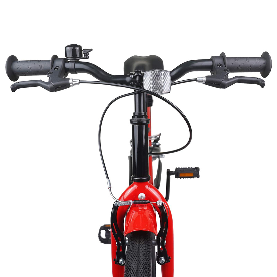 VD Home Furnishing Kinderfahrrad 18 Zoll Schwarz & Rot - Bild 1
