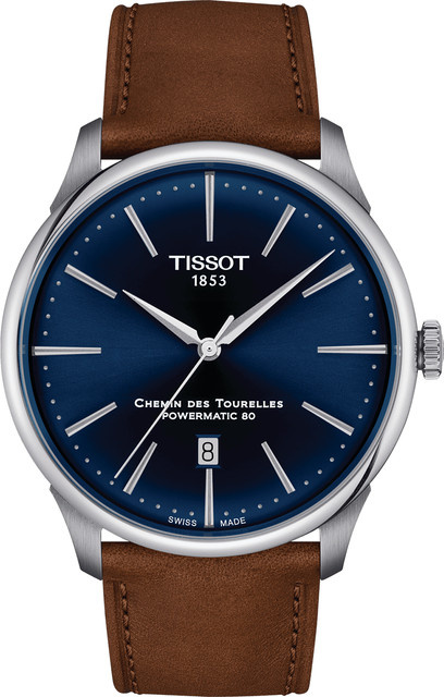 Tissot Armbanduhr Herren, Automatik, Edelstahl, Blau, 42 mm, 5 ATM - Bild 1