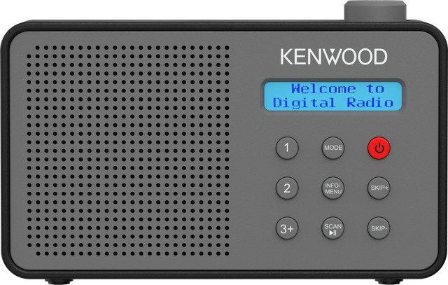 Kenwood CR-M25DAB-H Kofferradio mit DAB/DAB+ in Grau - Bild 1