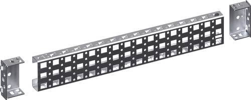 Rittal VX 8100.741 Montage-Chassis aus Stahlblech in Silber, 2 Stück, B: 500 mm, H: 73 mm - Bild 1