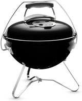 Weber Smokey Joe Premium Holzkohlegrill in Schwarz mit verchromtem Grillrost - Bild 1
