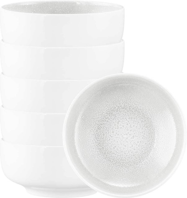Seltmann Weiden Müslischalen Sento Home aus Keramik, Weiß, 6er Set, Durchmesser: 15,4 cm - Bild 1