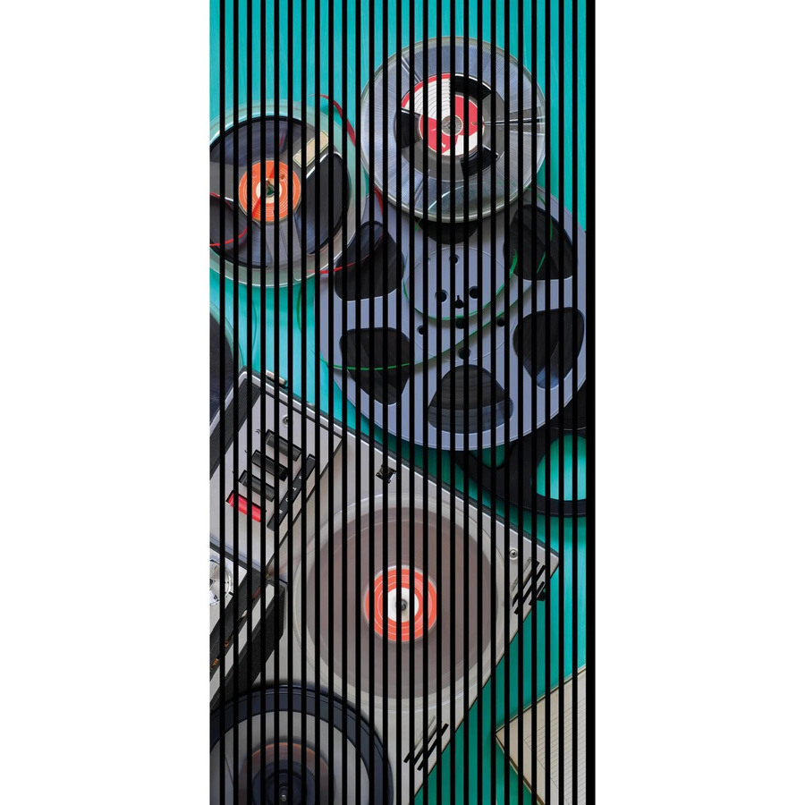 FN Acustico Akustikplatte Tape 2 in Bunt mit PET und MDF, B/H: 113,3 x 240 cm, Tiefe: 1,9 cm - Bild 2