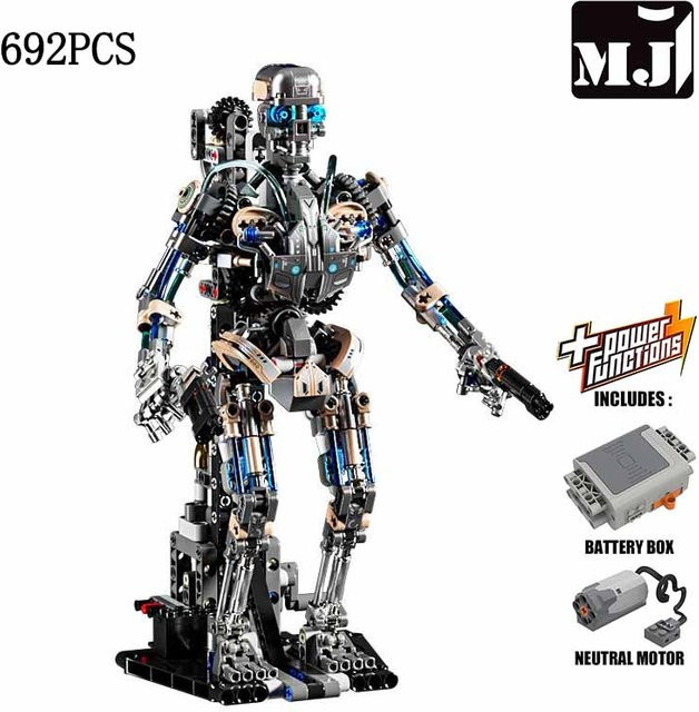MJ BLOCK Roboter-Bausteine, Mechanisches Modell, 692 Teile - Bild 1