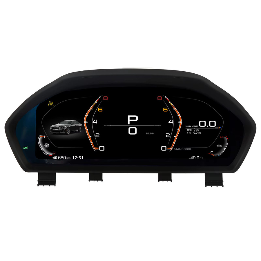 Digitales Tacho Instrument Cluster mit CarPlay für BMW X1 X2 F52 F49 F48 F39 F20 F21 F22 F23 1 2 Serie LCD Cockpit Dashboard in Schwarz - Bild 2