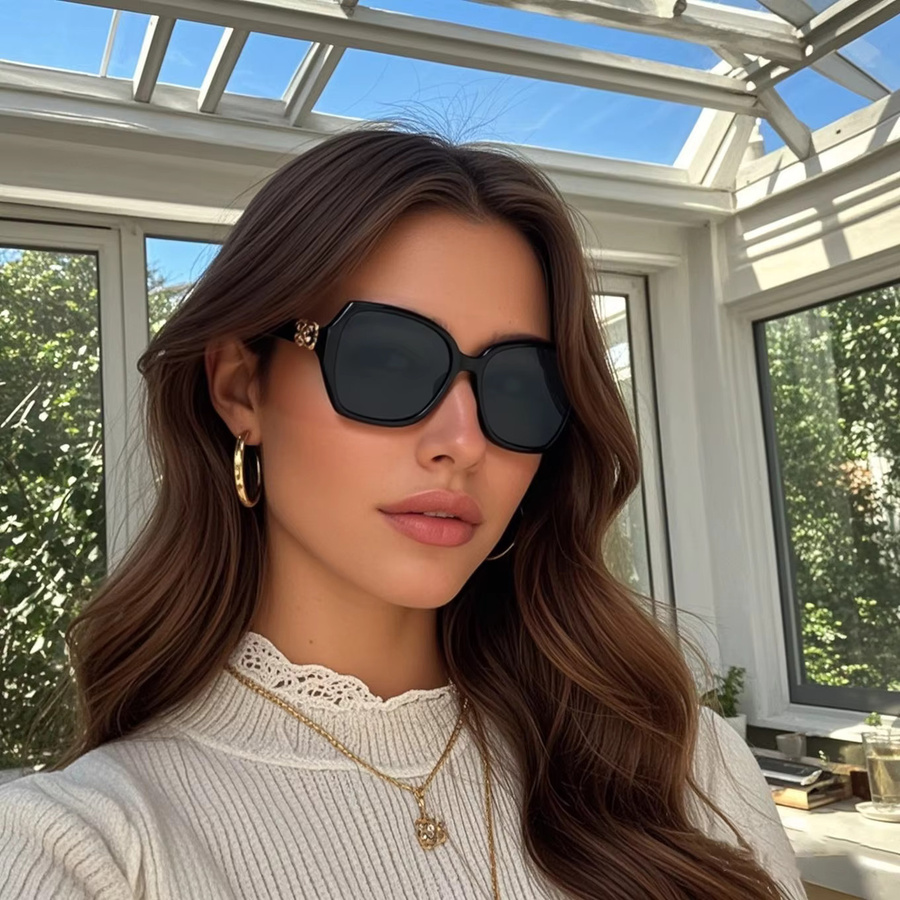 RUISIMO Sonnenbrille, Vollrand, quadratisch, Kunststoff, schwarz, Unisex, polarisiert - Bild 2