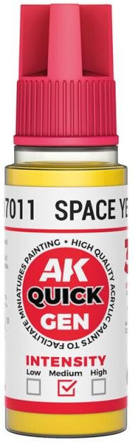 AK Interactive Space Yellow, Gelb, 18 ml - Bild 1