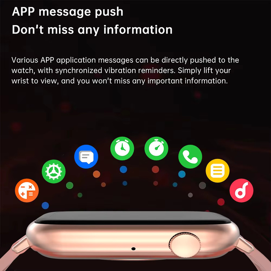 LAXASFIT Smartwatch mit Bluetooth-Anruf, Herzfrequenzüberwachung und Sprachassistent in Schwarz - Bild 5