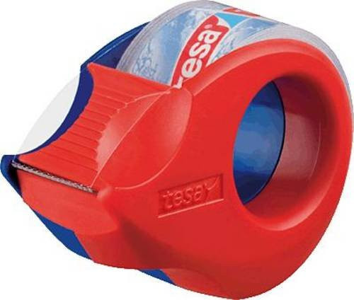 TESA Klebeband-Abroller 57858-00000 in Blau und Rot - Bild 1