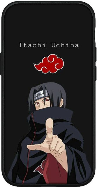 Handyhülle Naruto Itachi Uchiha Akatsuki für iPhone, Samsung Galaxy, Xiaomi Redmi und andere Modelle, Bandai, Natur - Bild 1