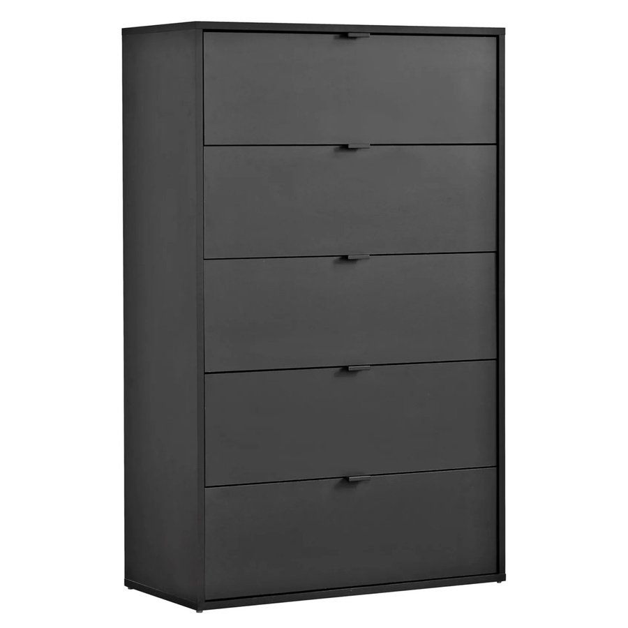 mokebo Kommode mit 5 Schubladen in Anthrazit als Highboard, Anrichte oder Sideboard - Bild 2