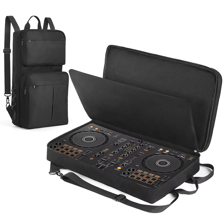 APWIKOGER Tragetasche und Rucksack für Pioneer DDJ-400, DDJ-FLX4 und Roland DJ-202 DJ Controller, Anti-Kratz Aufbewahrungstasche, Schwarz - Bild 4