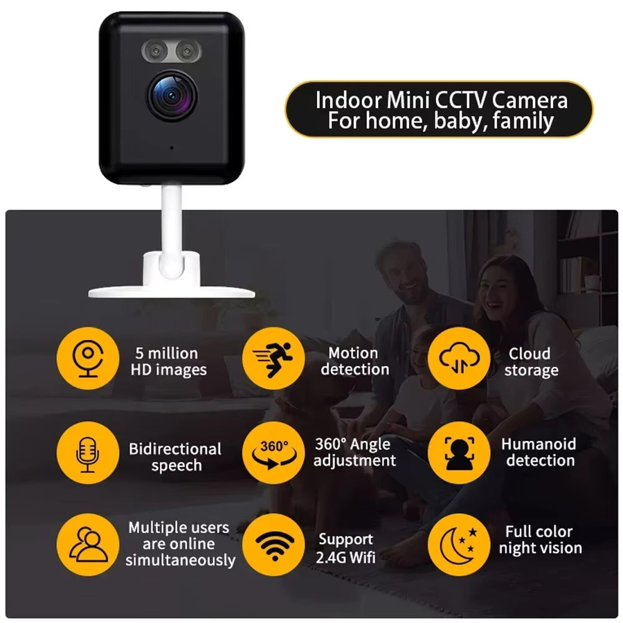 Tuya Smart Life Mini Kompaktkamera Outdoor WiFi Sicherheits-IP-Kamera mit 5MP und Personenerkennung - Bild 6