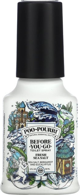Poo-Pourri Before Day Soil Spray, Fresh Sea Salt, 59 ml, Unisex - Bild 1