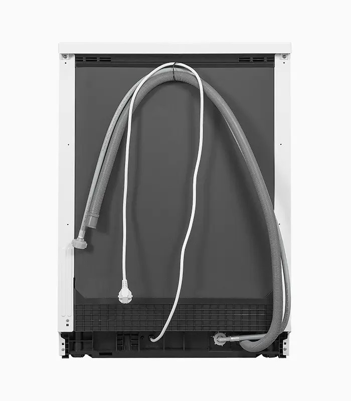 Exquisit GSP9313-030E Geschirrspüler in Weiss, freistehend mit Aquastop und Schnellprogramm, B/T/H: 60,0 x 60,0 x 84,5 cm - Bild 2