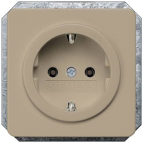 Siemens Steckdosen-Abdeckung Schalterprogramm Bronze 5UH1225 - Bild 1