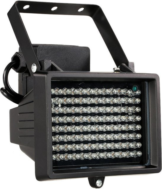 VehicleKit Infrarot-Illuminator mit 96 LEDs für CCTV-Überwachungskameras, wasserdicht IP65, Schwarz - Bild 1