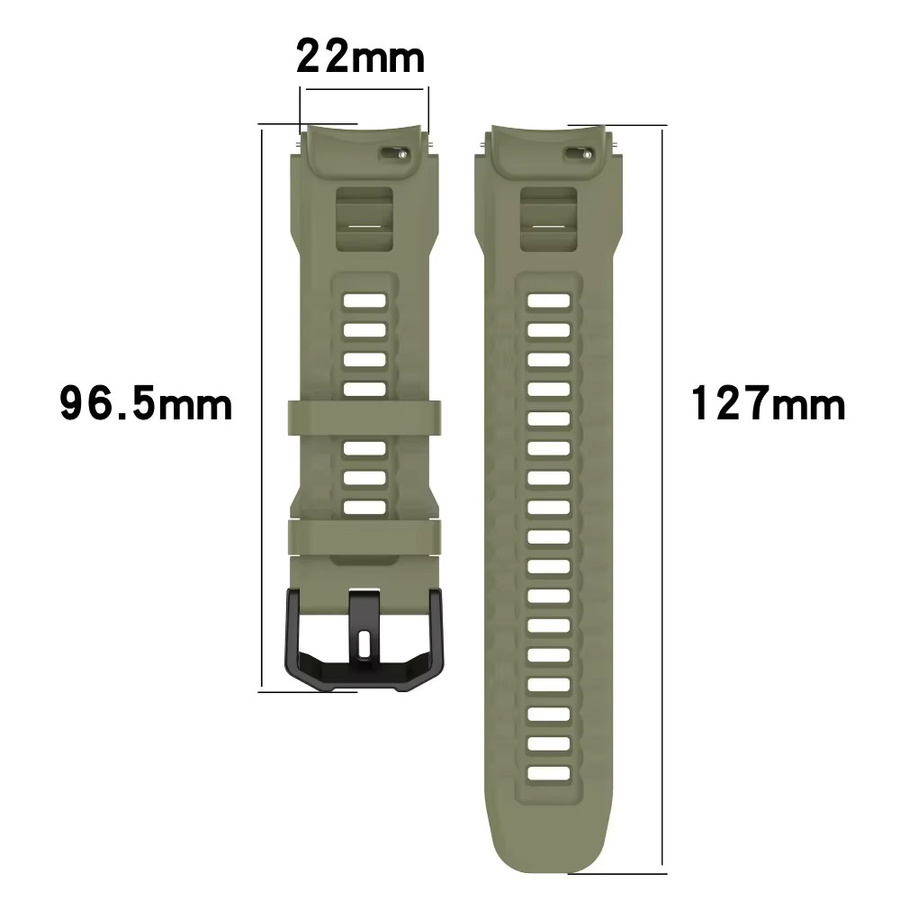 Uhrenarmband Silikon, Amazfit T-Rex3 Pro, Unisex, Bunt - Bild 2
