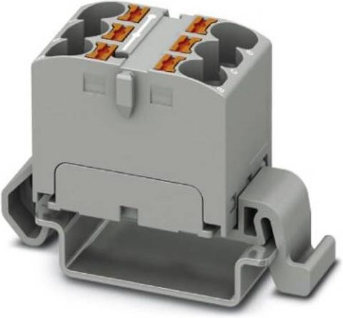 Phoenix Contact Verteilerblock Grau 10 Stück - Bild 1