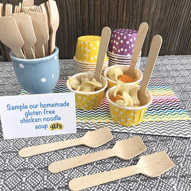 50 Stück LChome Muffin Cupcake Liner aus verdicktem Papier in Blau zum Backen von Kuchen und Gebäck - Bild 2