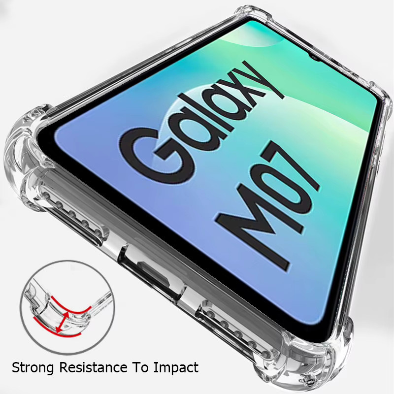 Transparente Handyhülle für Samsung Galaxy M-Serie 4G und 5G - Bild 4