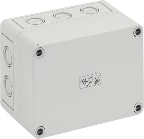 Spelsberg Installations-Gehäuse TK PS 1309-8-m aus Polystyrol in Lichtgrau, B/T/H: 13,0 x 9,4 x 8,1 cm - Bild 1