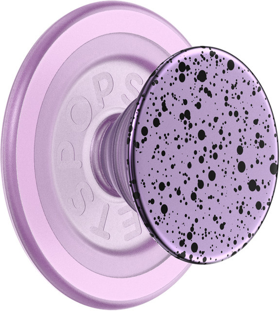 PopSockets Magnetischer Smartphone Grip Aluminum Sugar Plum Speckle in Multicolour und Purple - Bild 1