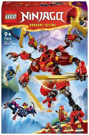 LEGO NINJAGO Kais Ninja-Kletter-Mech 71812 in Rot