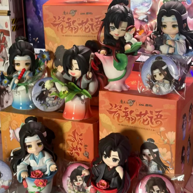 Bandai Flower Language Series Keramik-Blindbox Q Edition Sammlerfigur in Mehrfarbig - Bild 2