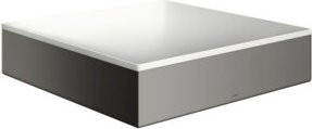 Hansgrohe Axor Suite Aufsatzwaschtisch aus Keramik, weiß, B/T: 40 x 40 cm - Bild 1